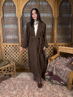 Coat Kimono Brown