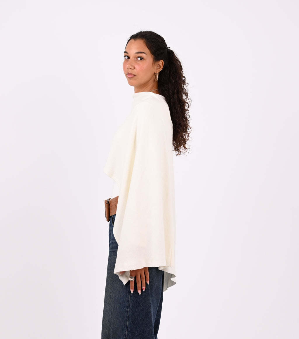 Aurora Cape in Soft Wool