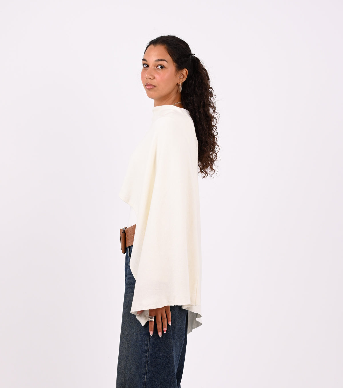 Aurora Cape in Soft Wool