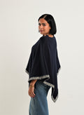 Azure Cape in Dark Blue