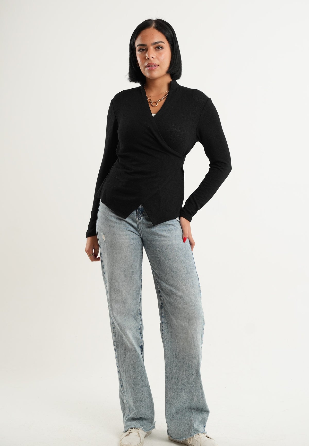 Croisé Sculpt Long Sleeve Top