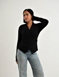 Croisé Sculpt Long Sleeve Top