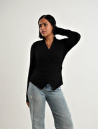 Croisé Sculpt Long Sleeve Top