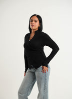 Croisé Sculpt Long Sleeve Top