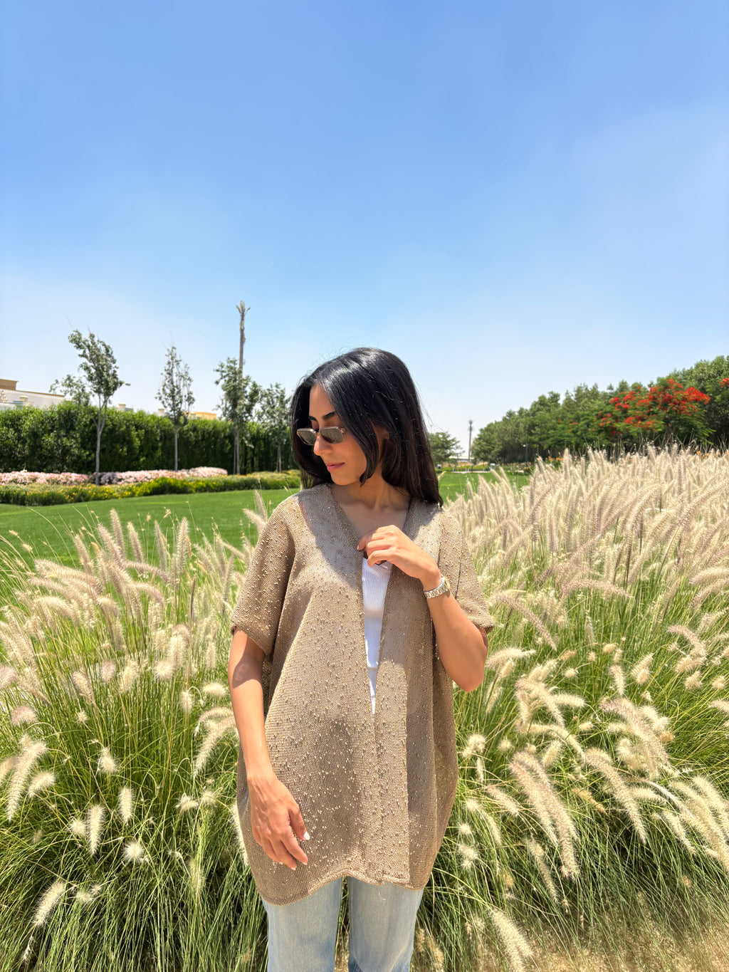 Everyday Mesh Cardigan