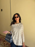 Asymmetric Mocha Mix Cape