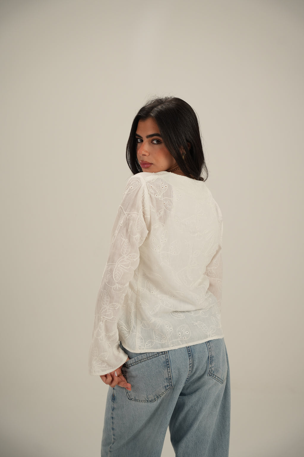 Embroidered Top