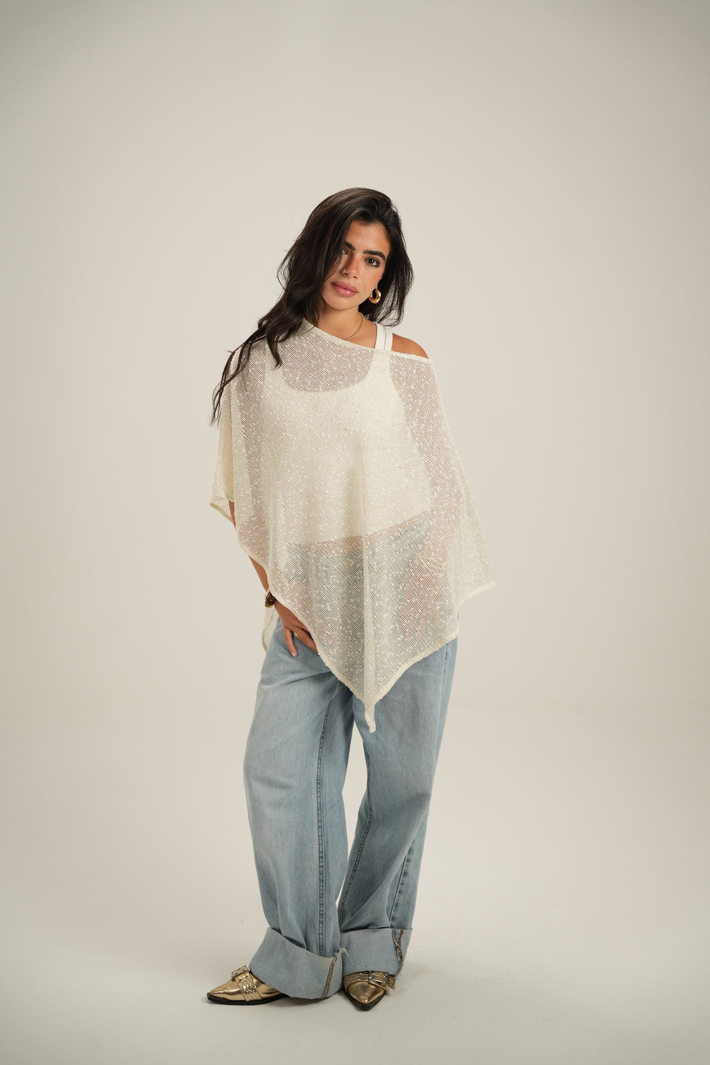 Asymmetric Silversand Cape