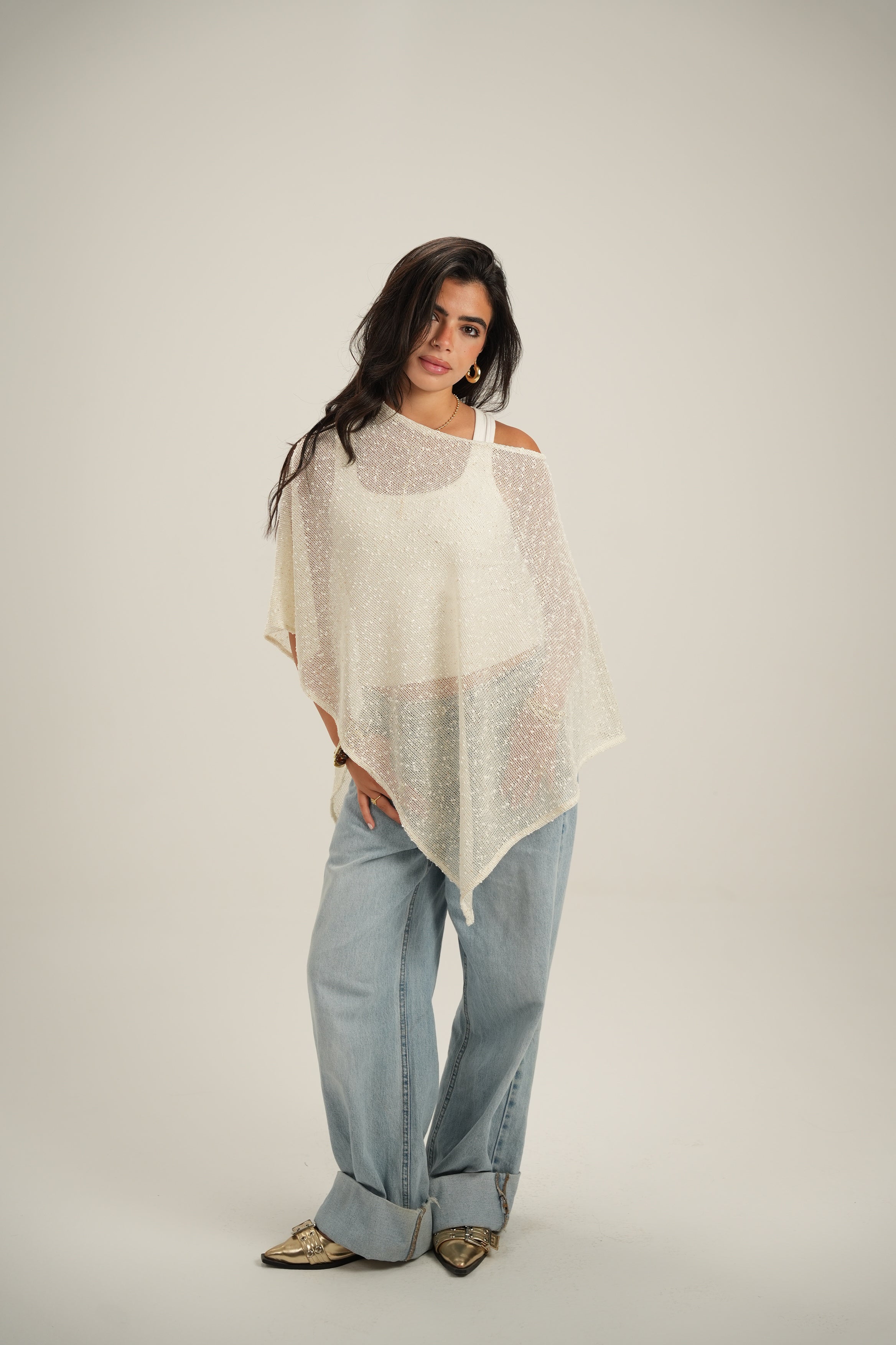 Asymmetric Silversand Cape
