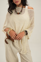 Asymmetric Silversand Cape