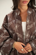 Embroidered Cotton Kimono