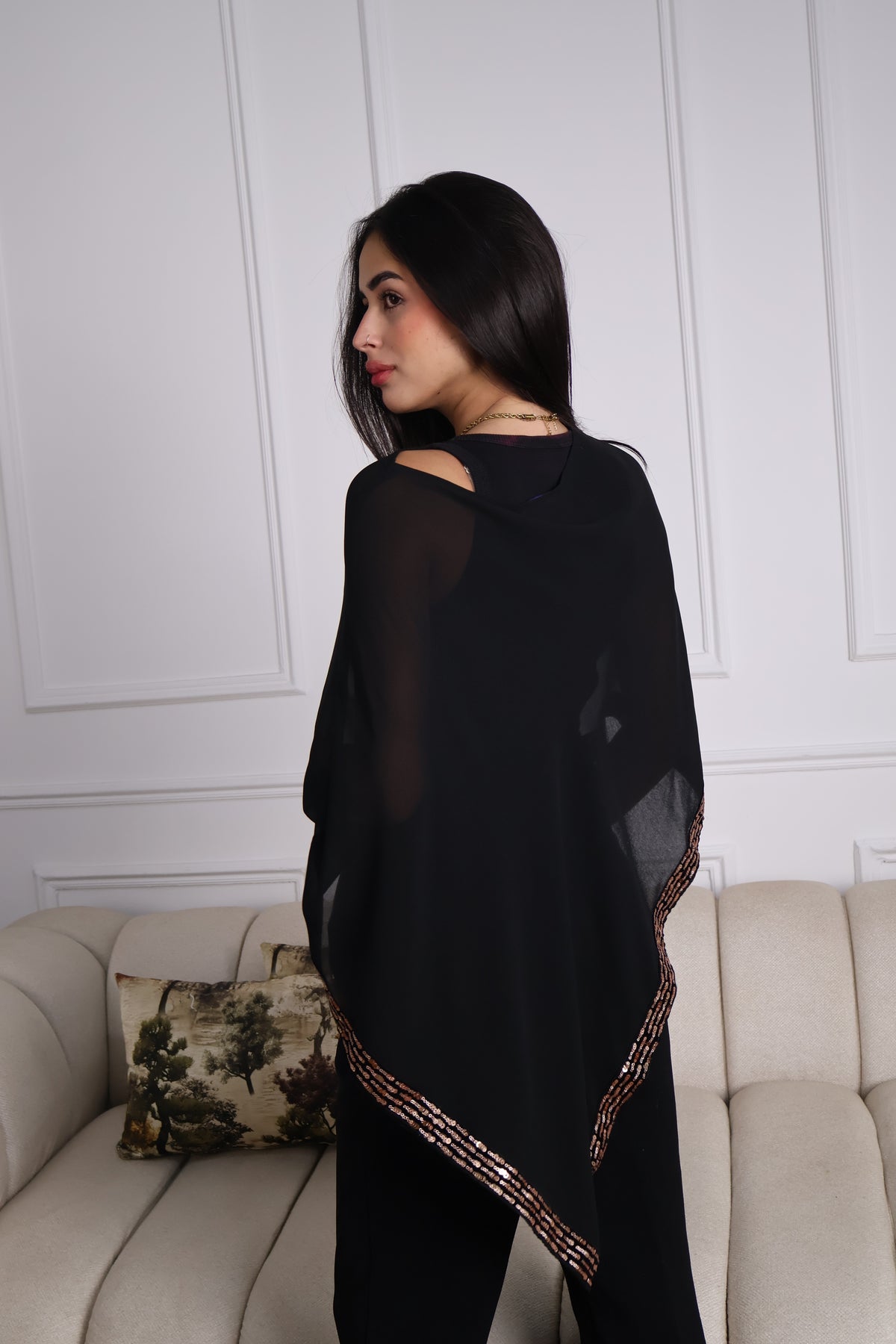 Luna Chiffon Capes