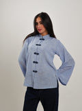 Mandarin Linen Shirt