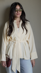 Linen Kimono with Belt