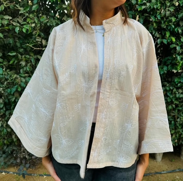 Embroidered Kimono