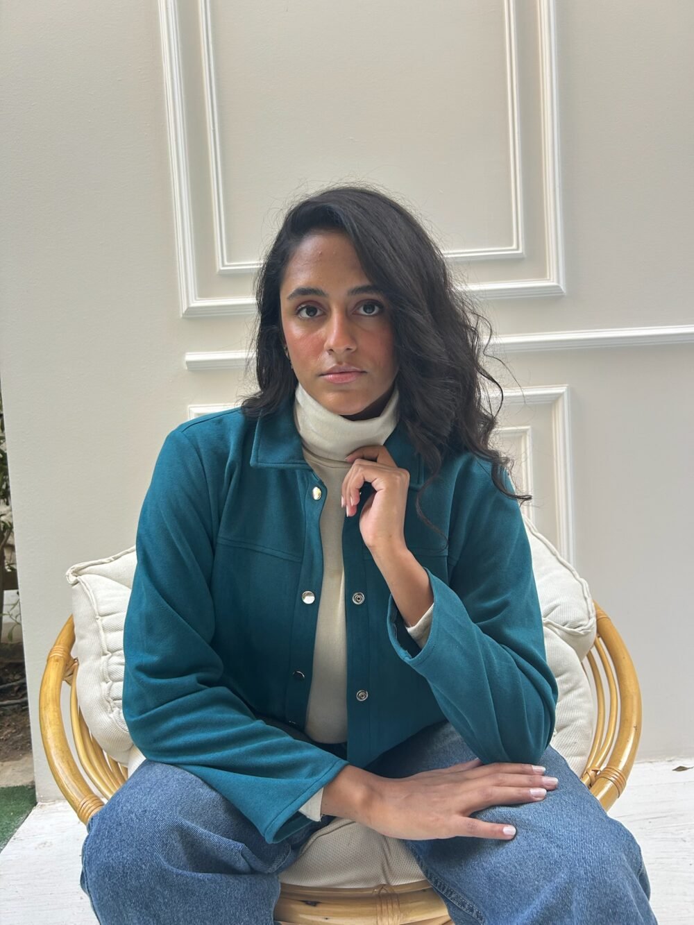 Blue Suede Jacket