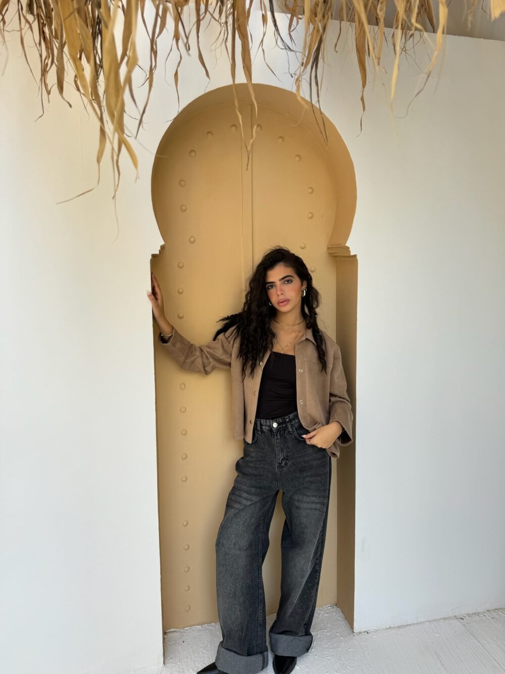Beige Suede Jacket
