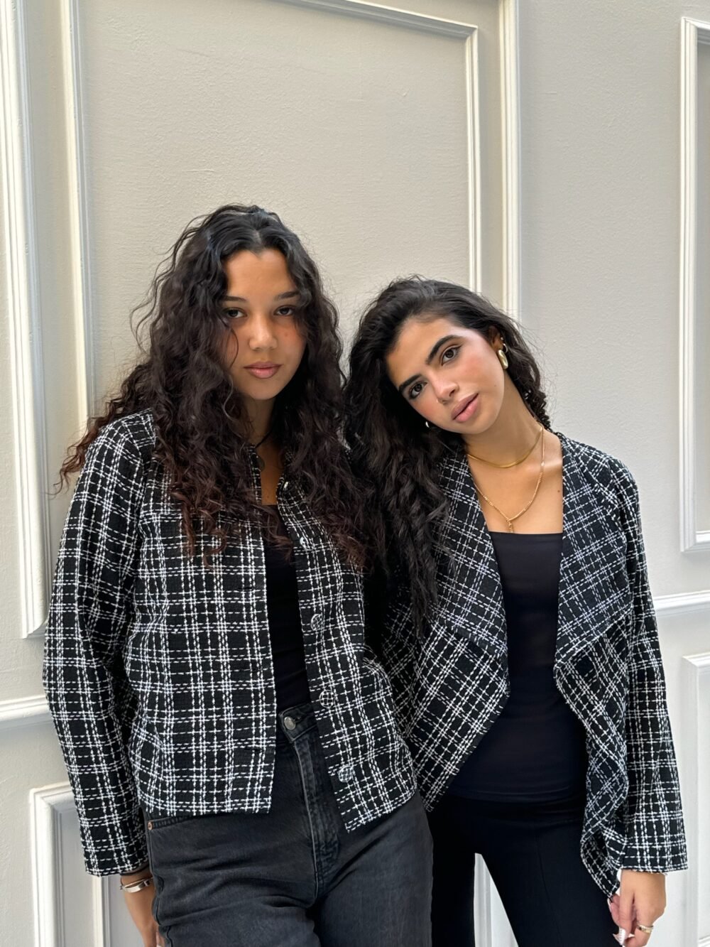 MonoCheck Wool Jacket