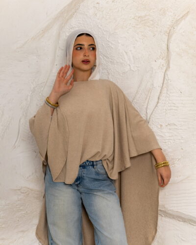 Flowy Soft Viscose Poncho