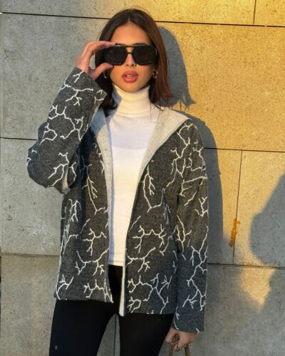 Grey Wool Jacket - Short