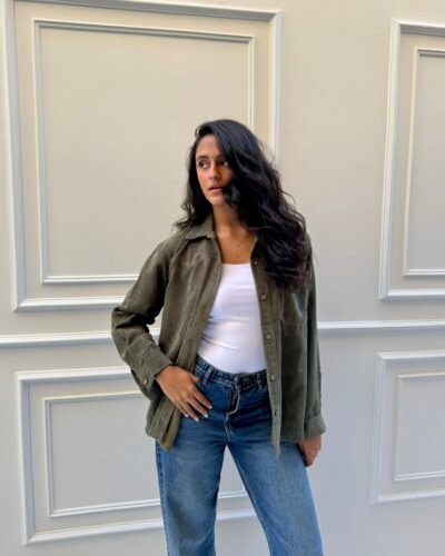 Oversized Shirt Velvet