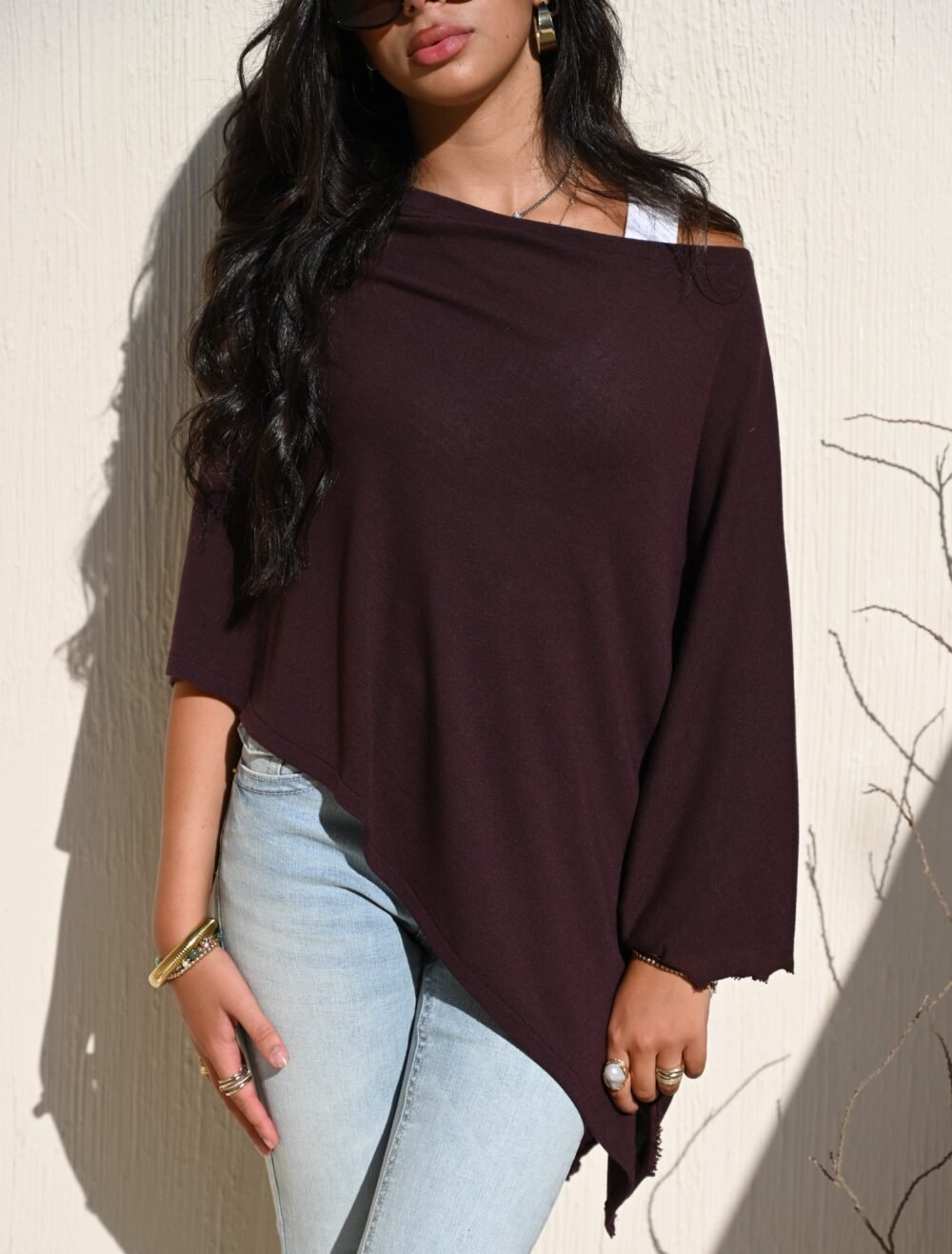 Crimson Plum Fall Cape