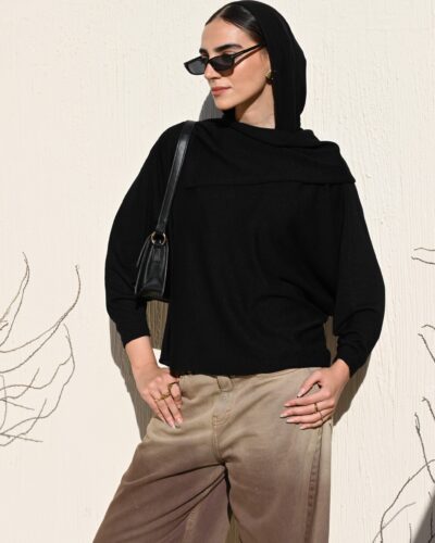 Cleo Poncho Top - Long Sleeve