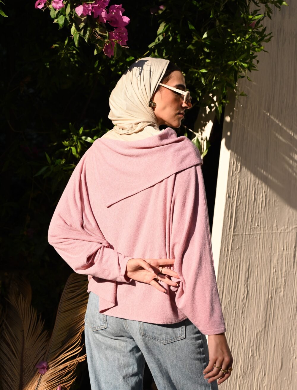 Cleo Poncho Top - Long Sleeve - Image 3