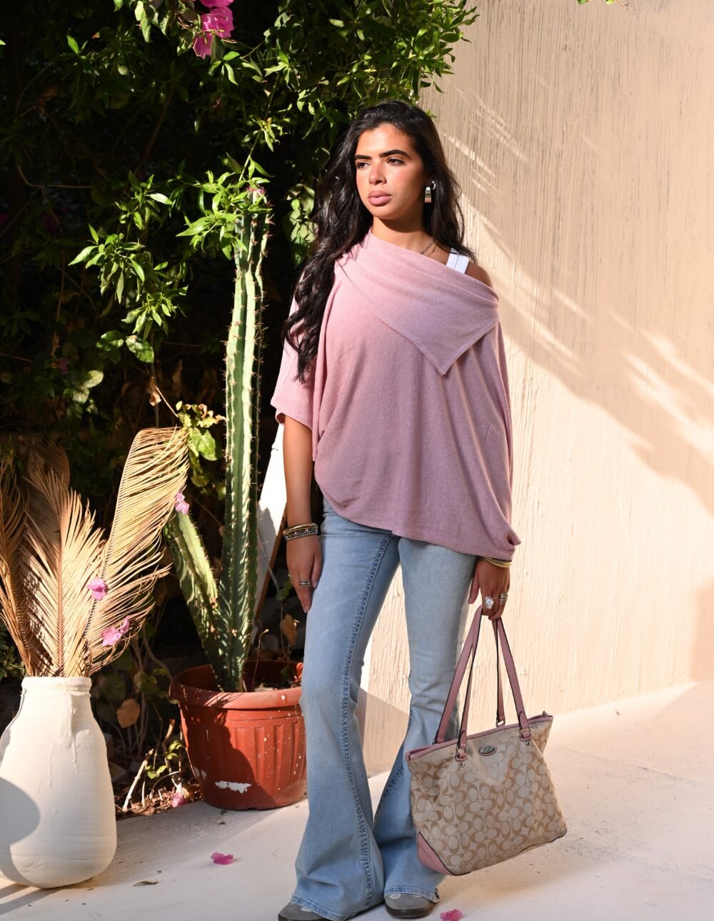 Cleo Poncho Top - Image 2
