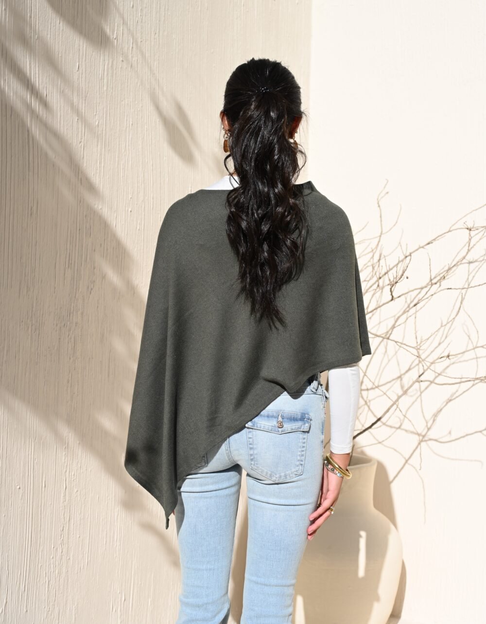 Layera Cape Top in Wool - Image 3