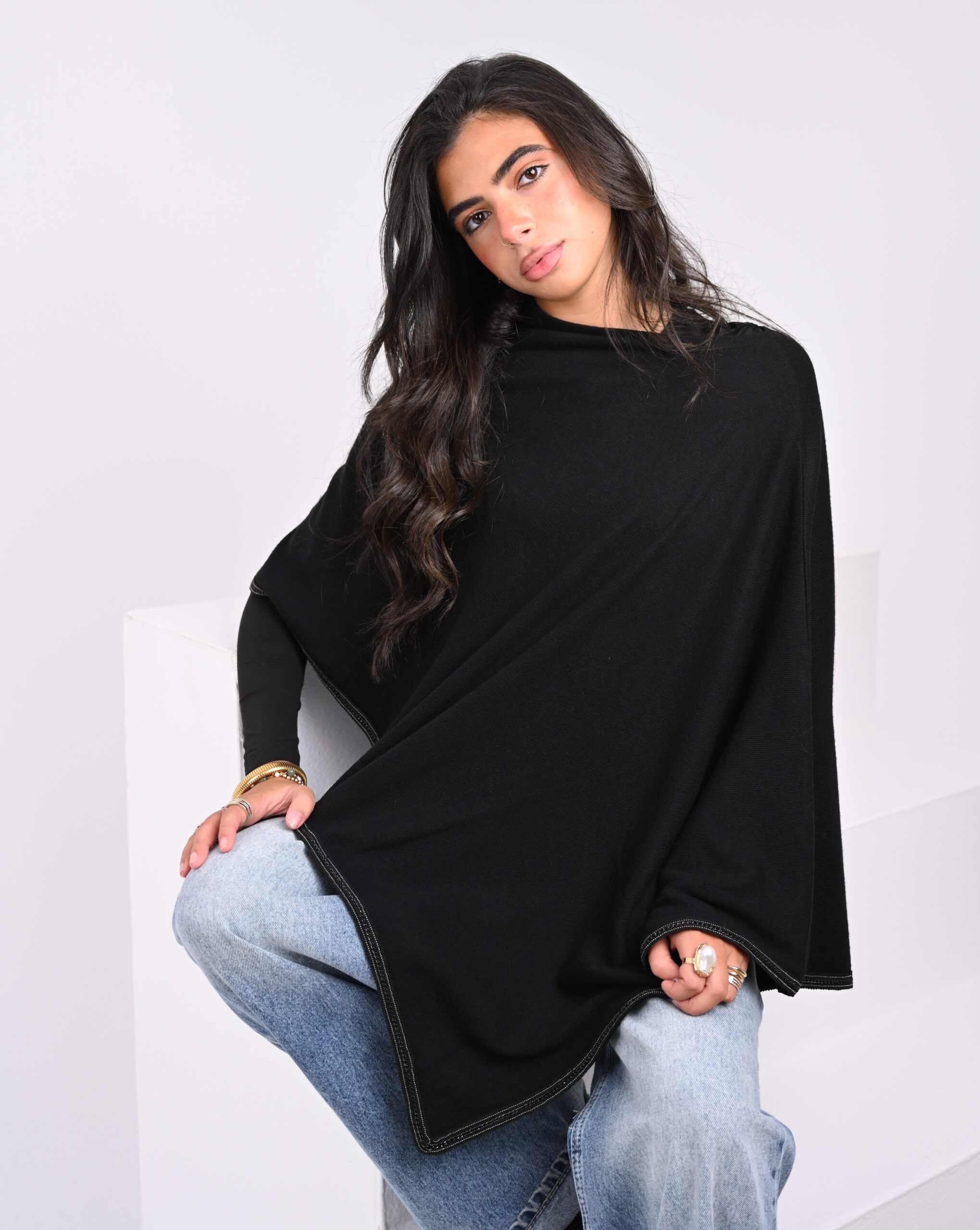 Aurora Cape In Black