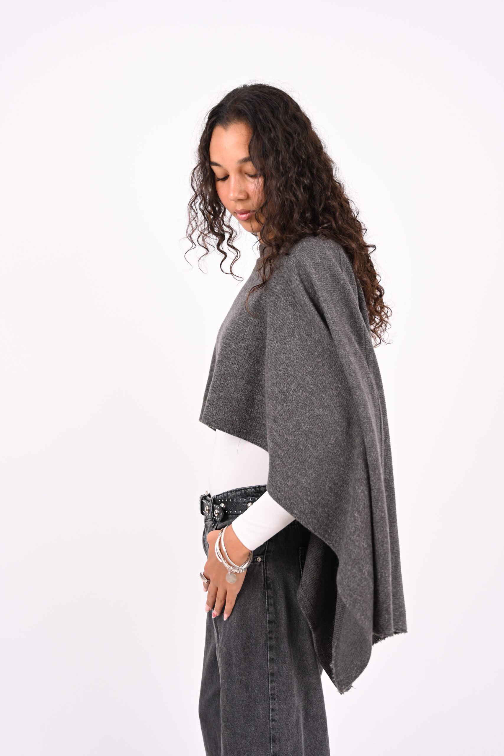 Drift Crop Poncho - Image 3