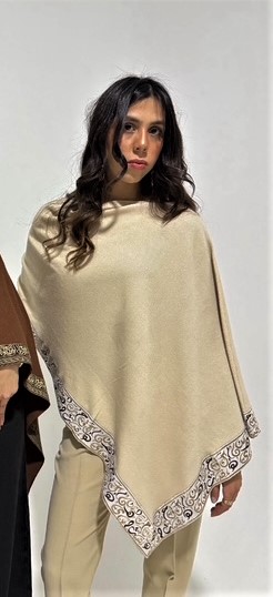Layl Cape in Beige - Luka Designs