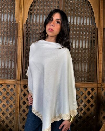 Layl Cape in Off-White