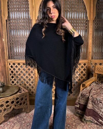 Moonlit Fringes Spring Cape